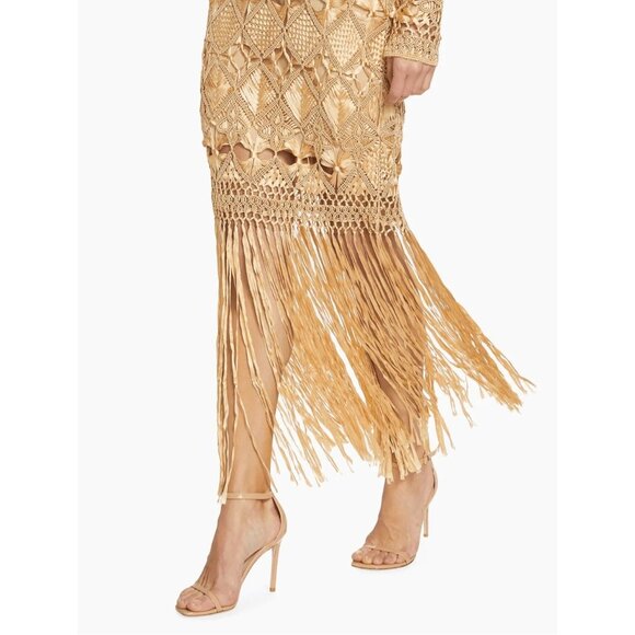 Zimmermann Kaleidoscope Macrame Maxi Dress Size 0 - Picture 2 of 11